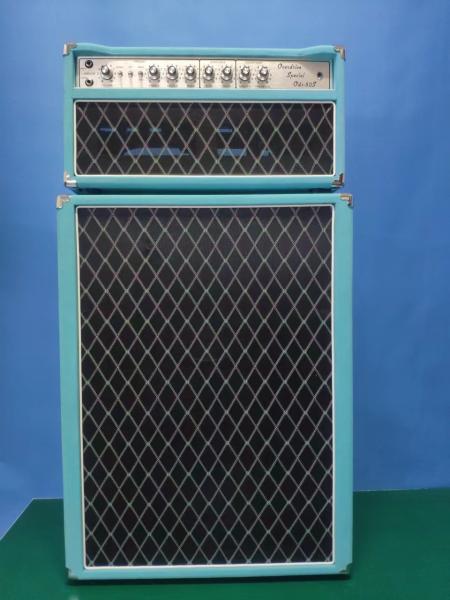 Custom Grand Amp ODS 50 Dumble Clone 212 V30 Cabinet Suede Blue 2 x 6L6GT JJ