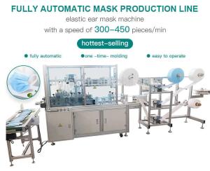 Wholesale High Speed Flat Face Mask Machine 620KG For Inner And Outer Ears​ from china suppliers