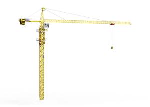 Wholesale SWQTZ80 Hydraulic Mobile Crane , 8 Ton Topkit Tower Crane 4kw Motor Power from china suppliers