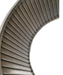Curved Customized 99% Sieve Bend Screen For Waste Water Wear Resistance
