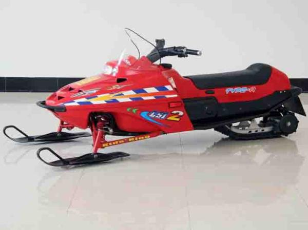 Yamaha125CC Snowmotorcycle Snowmotorbike Blue Snowmobile For Men / Women ,
