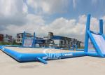 45x30m mobile giant inflatable rugby football field for children N adults from