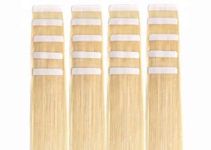 Wholesale Double Drawn 100% Virgin Brazilian Tape In Hair Extensions Smooth Straight Wave from china suppliers
