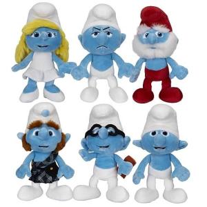 Wholesale Cute And Blue Smurf Stuffed Toy Cartoon Plush Toys For Promotion Gifts from china suppliers