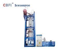 Wholesale Water Cooling 24 Hours Running Ice Tube Machine Denmark Danfoss Expansion Valves from china suppliers