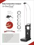Multifrequency 60hz 180μA Body Composition Analyzer Fat Percentage