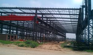 Wholesale Industrial Steel Buildings / Prefabricated Steel Frame Workshop Buildings from china suppliers