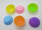 Cute Kitchen Household Items 5cm Round Silicone Cake Moulds Baking Tool