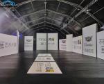 Outdoor Polygon Tent , Durable Exhibition Tents Service Life Above 15 Years