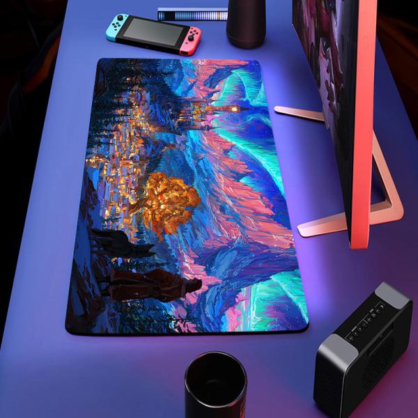 Custom Logo Waterproof Large Gaming Extended Xxl Mouse Pad For Flat Desk Mat Laptop Pad