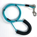 PVC Coated Cable Pet Leash Dog Tie Out Stake And Tie Out Cable For Dogs Up To 90