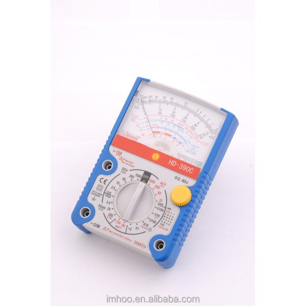MF47 Internal Magnetic Pointer Multimeter Mechanical High Precision Fire Protection