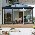 Enjoy Outdoors From Comfort Of Office Building With Glass House Sunroom