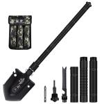 Rustproof Stainless Steel Military Radiation Multifunction Shovel Nut Knife 3mm