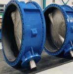 Flanged wormgear Rotork Captop Underground butterfly valve DN2200 2400