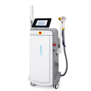 Wholesale Vertical 808 Diode Laser Hair Removal And Pico 2 In 1 Tattoo Beauty Machine from china suppliers