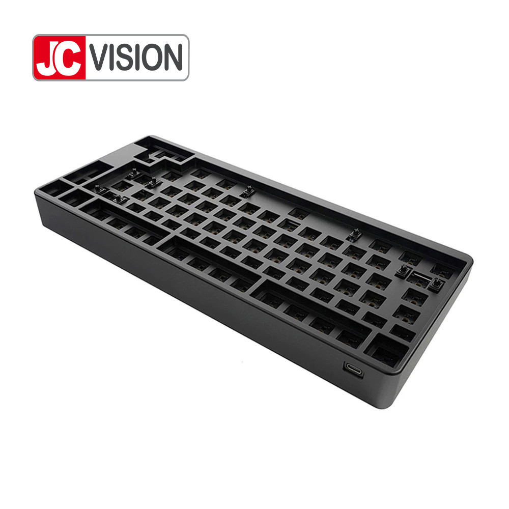 80 Keys Mechanical Keyboard Kits QMK Program RGB Backlight LED Hot Swap Mechanical Keyboard