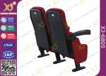 Simple Design Fabric / Leather Cover Cinema Theater Seating Movie Theater Chair