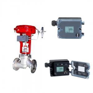 China Control Valve With Samson 3725 Electro-Pneumatic Positioner  With Its Easy Self-Calibration And Auto-Tuning Function on sale