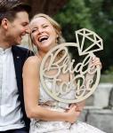 Wooden booth props Front door decoration Large diamond wood sign Party Photo