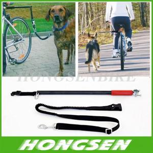 Wholesale HS-D01 Running retractable China dog training bike leash walking bike dog leashes from china suppliers