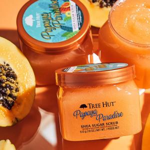 Wholesale Papaya Paradise Shea Sugar Exfoliating Body Scrub For Brightening Body 18 Oz from china suppliers