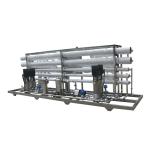 PLC Brackish Water Treatment System , UPVC Brackish Water Desalination Plant