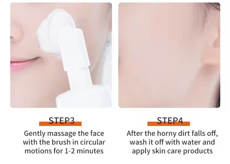 Turmeric Kojic Acid Mousse Clean Clear Skin Niacinamide Brightening Foaming Face Wash Cleanser for Dark Spots Skin