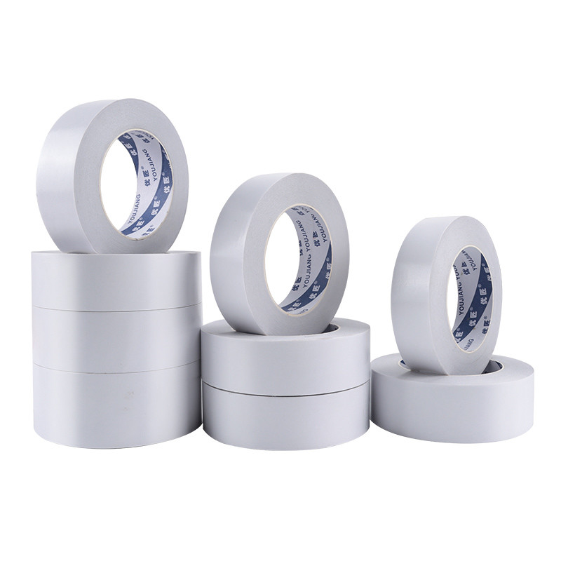 Pressure Sensitive Double Sided Adhesive Tissue Tape White Hot Melt
