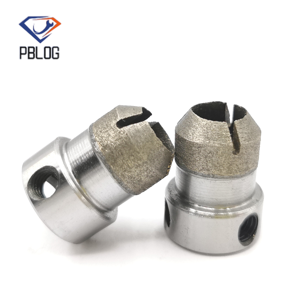 PBLOG bronze sintered grinding tool Glass drilling chamfering sleeve diamond hollow chamfering sleeve