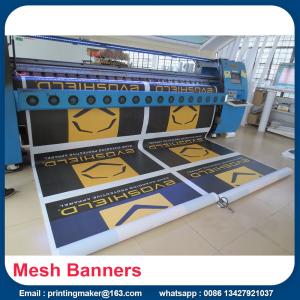 Wholesale Mesh Printed PVC Banners With Metal Eyelets from china suppliers