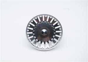 Wholesale Polished Kitchen Sink Strainer Set Replacement Outlet OD 84mm Anti - Oil from china suppliers