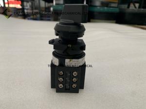 Wholesale Zoomlion concrete pump truck spare parts Operation mode selector switch 50044082 IEC60947GB from china suppliers