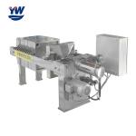 Beverage Apple Juice Industrial Filter Press Machine Stainless Steel