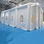 Air Sealed PVC Tarpaulin Inflatable Event Tent 12mL*6mW*5mH Size