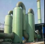 Industrial Fiberglass GRP Purification Frp Absorption Tower For Waste Acid Gas