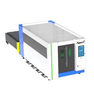 Buy cheap Metal Sheet Laser Cutting Machine with Exchangeable Table and CYPCUT Control from wholesalers