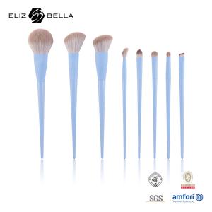Wholesale 8pcs Makeup Brush Travel Kit For Powder Foundation Blush Eyeshadow Lip Eyebrow from china suppliers