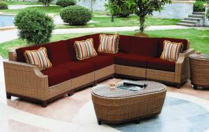 Wholesale 8pcs wicker outdoor furniture from china suppliers