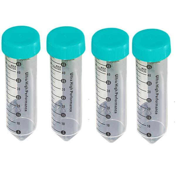 Max RCF 21000 xg Laboratory Plastic Tubes Graduated Centrifuge Tube 15ml 50ml Falcon Tube With Screw Cap