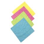 Washable Warp Knitted Microfiber Cleaning Cloth Polyester Polyamide