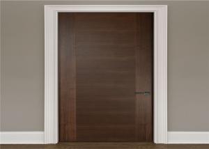 Wholesale Paint Free Wooden Composite Front Doors , Composite Entry Doors Swing Open Style from china suppliers