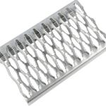 5mm Grip Strut Safety Grating Channel Aluminum Diamond Plank