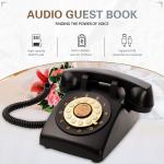 Create Memories Phone Guest Book Plastic 32GB 10 Hours Battery Audio Guest Book