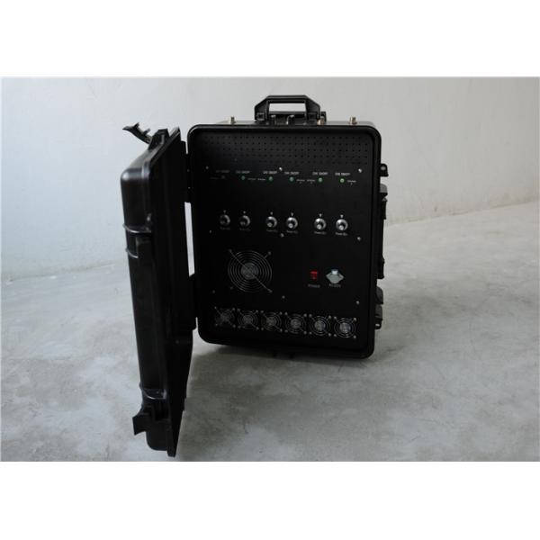 4 - 10 Bands High Power Signal Jammer , Signal Jamming Device For VIP Protection