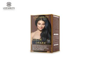 Wholesale Adults Natural Black 2.0 Hair Color Kit Natural Herbal Formula No Irritation from china suppliers