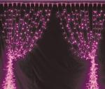 Hot sale new designed 24 Christmas curtain decorate light for outdoor