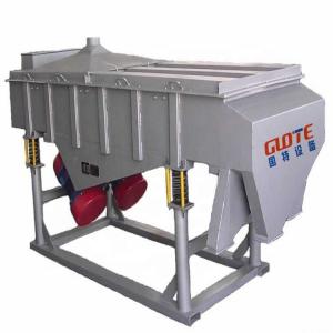 China Linear Screen Vibrating Shaker Separator Sieve Analysis Sieves Soil Sifter Machine on sale