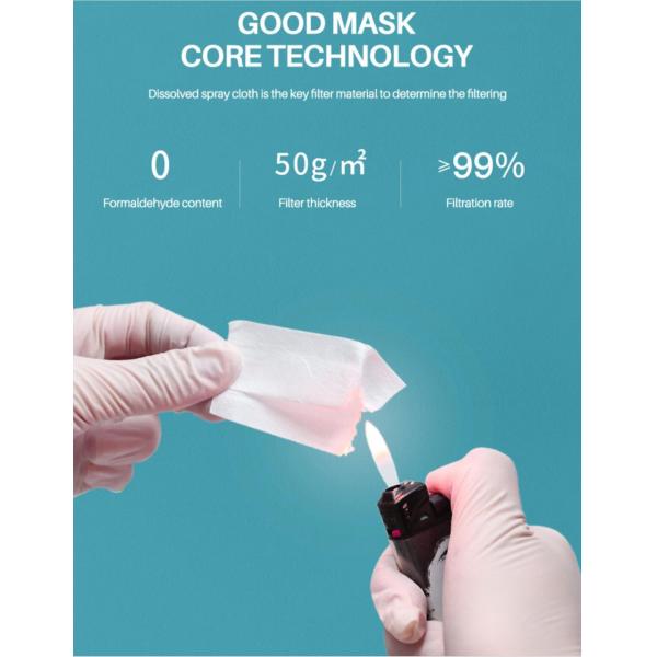 Single Use SUG TUV KN95 Face Mask