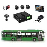 Surveillance System Car Camera 4ch Mobile DVR For Bus Truck Vehicle Solution